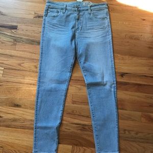 AG high waisted skinny jeans NWT